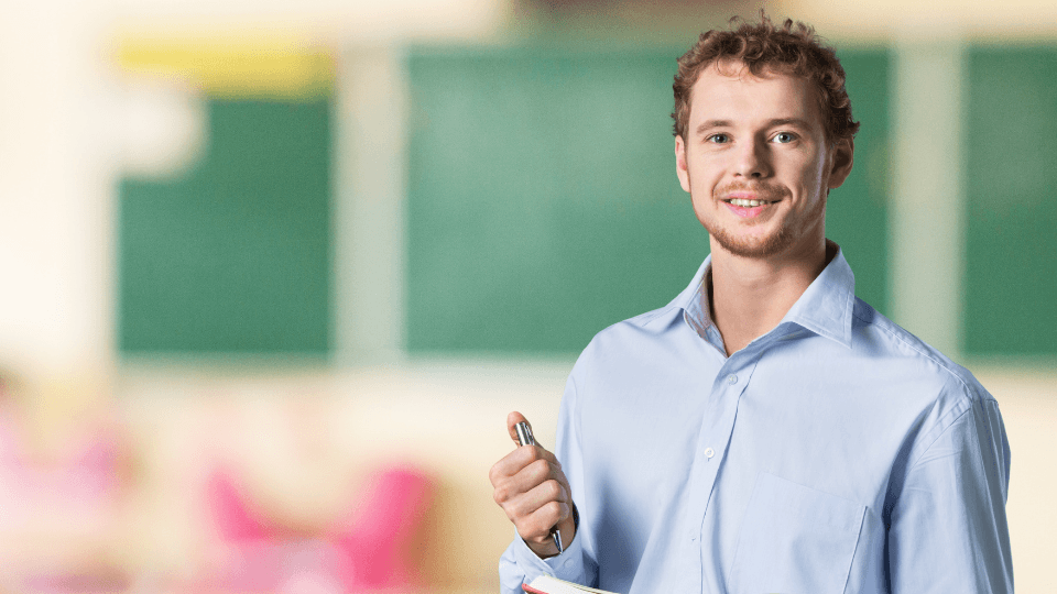 Image of a young male business professional