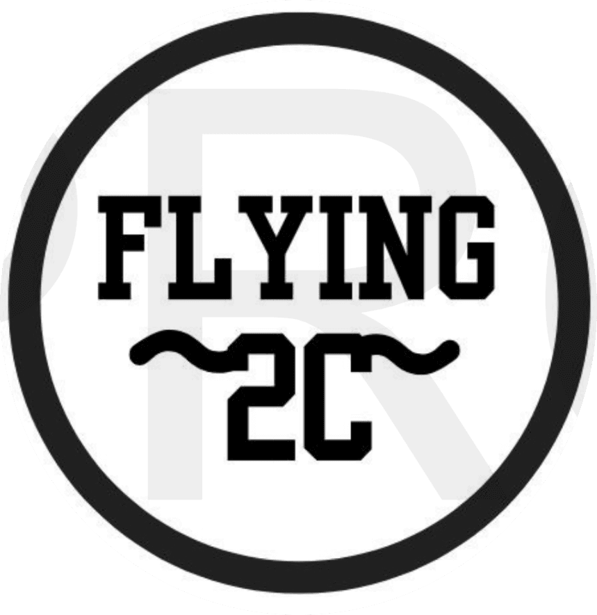Flying 2C Helicopters logo