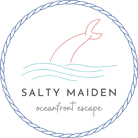 Salty Maiden Oceanfront Escape logo