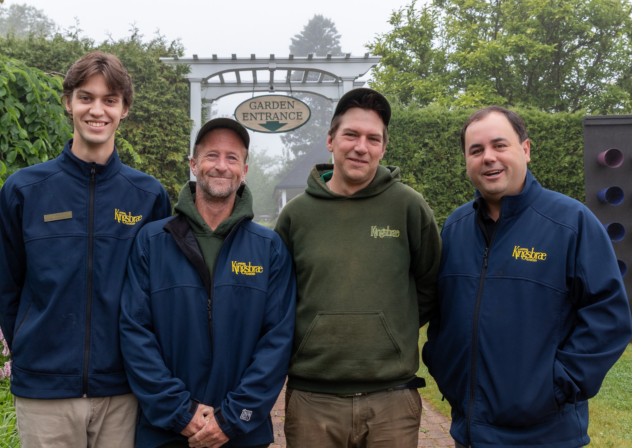 Photo of the staff of Kingsbrae Garden